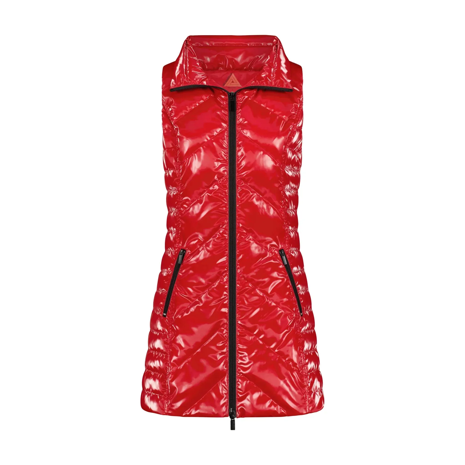 Anorak Chevron Quilted Waxed Vest