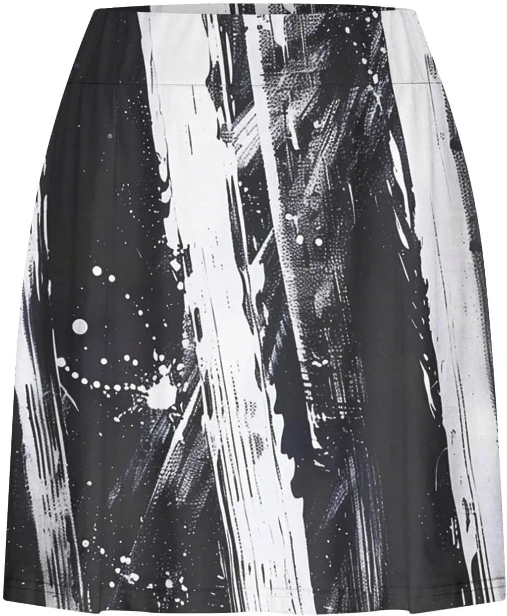 Beach Skirts for Women Sports Floral Summer Boho Skirts Elastic Waist Running Workout Quick Dry Vacation Skort