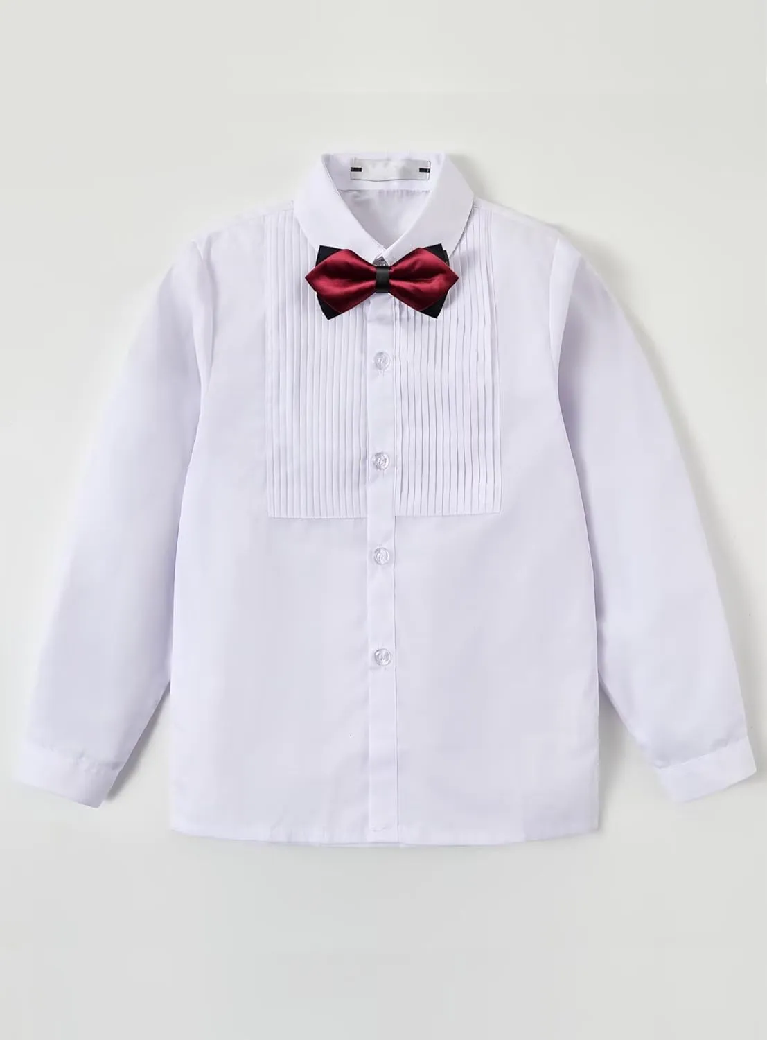 Boys Suit Formal Kids Wedding Outfit 3 Piece Slim Fit Boys Suit Vest Pants Shirt Set with Tie