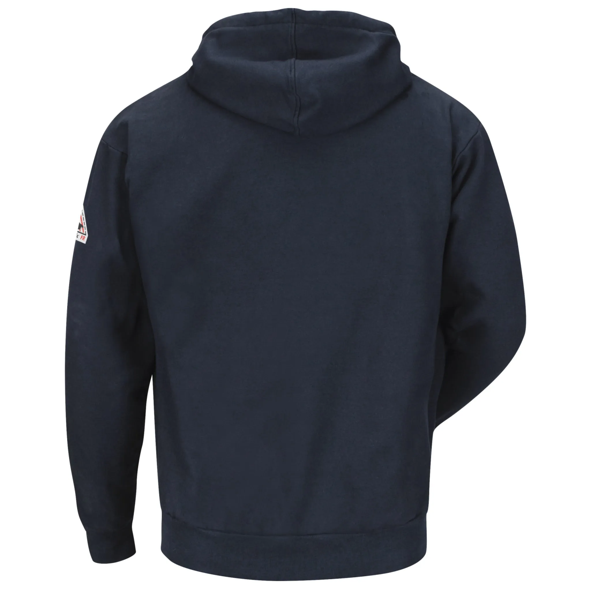 Bulwark FR Men's SEH4 FR Fleece Zip Hoodie - CAT 2, Flame Resistant, Durable, Warm Fleece, Zip-Front, Versatile Hood, Comfortable | Sizes: S-5XL