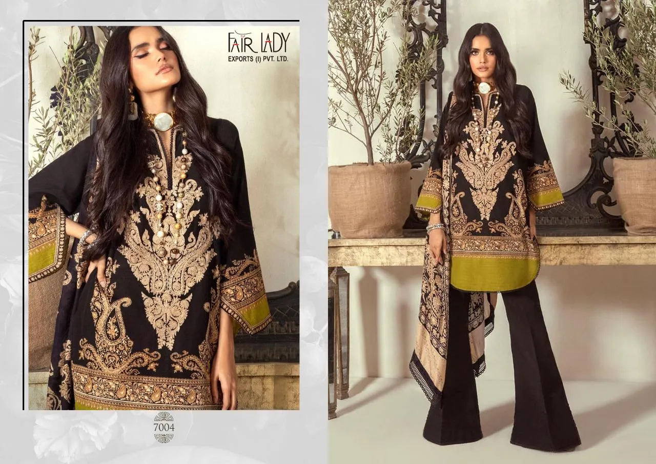 Fairlady Sana Safinaz Muzlin Jam Satin Pakistani Stylish Designer Wear