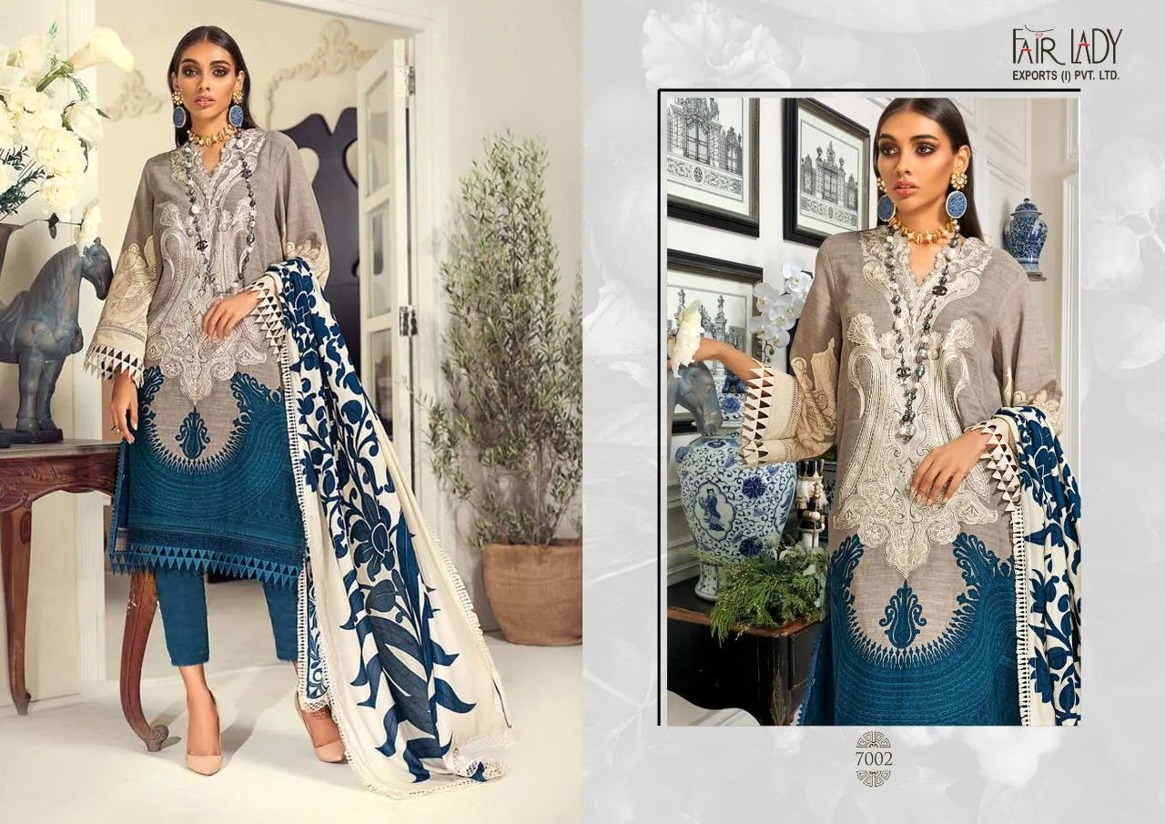 Fairlady Sana Safinaz Muzlin Jam Satin Pakistani Stylish Designer Wear