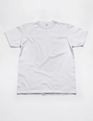 FINAL SALE: Pigment Pocket Tee in White