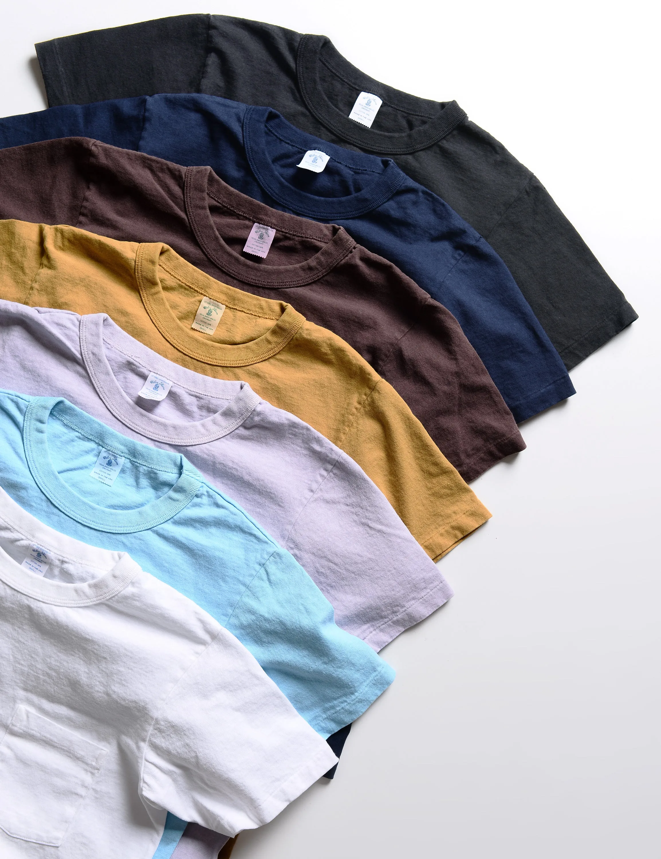 FINAL SALE: Pigment Pocket Tee in White