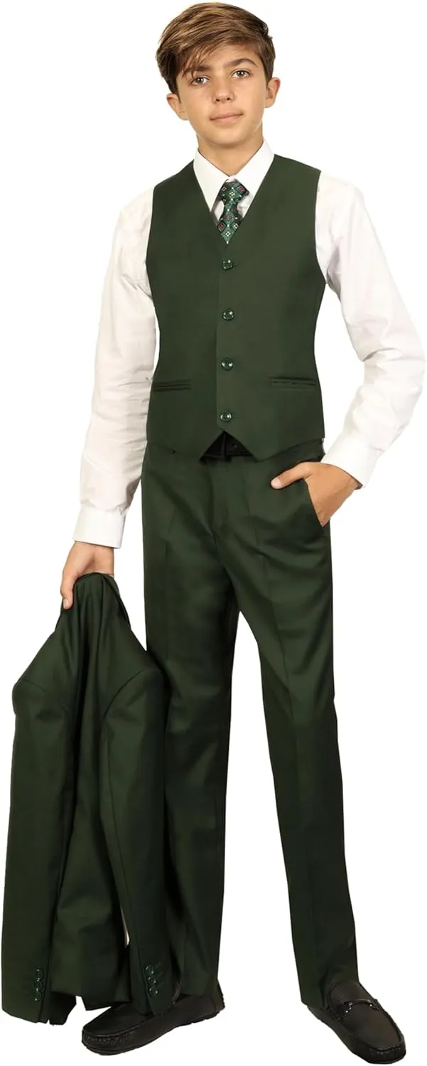 Gioberti Kids and Boy's Formal Dress Suit Set Outfit