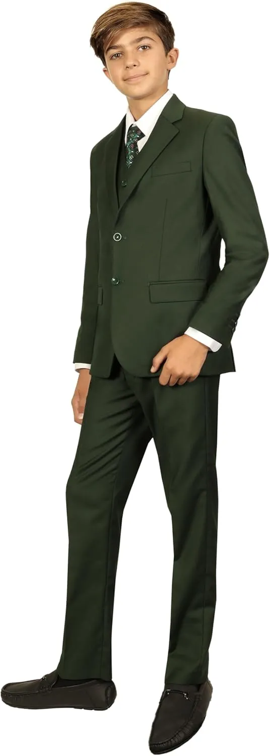Gioberti Kids and Boy's Formal Dress Suit Set Outfit