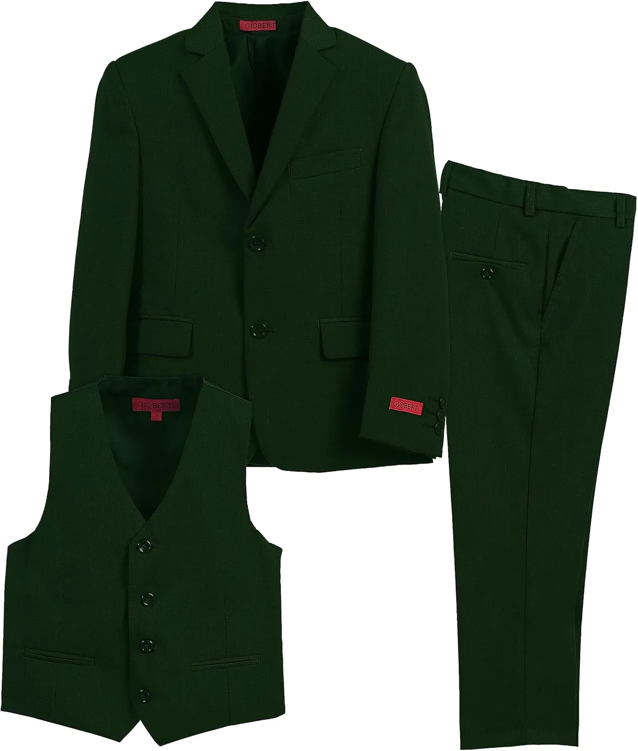 Gioberti Kids and Boy's Formal Dress Suit Set Outfit