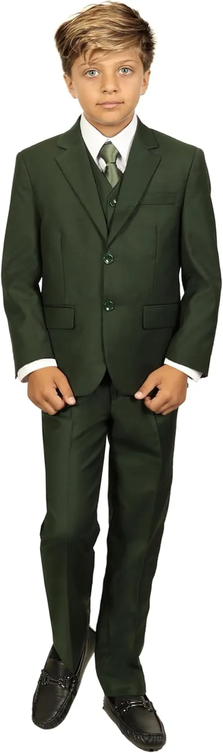 Gioberti Kids and Boy's Formal Dress Suit Set Outfit