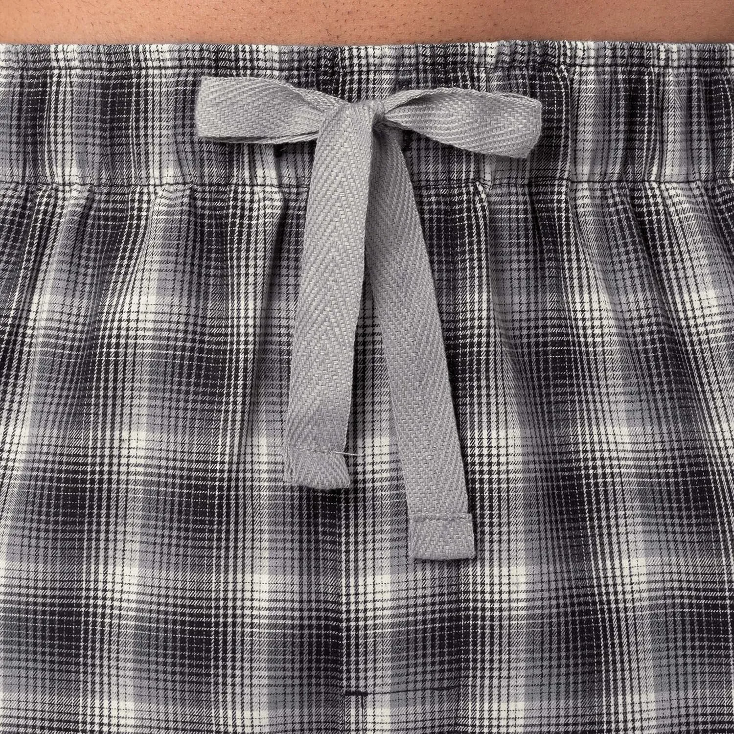 Joseph Abboud Men's Knit Short Sleeve V-Neck and Woven Pant Pajama Sleep Set