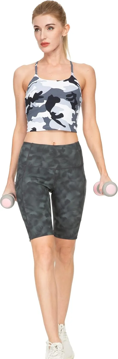 Kcutteyg Yoga Pants for Women with Pockets High Waisted Leggings Workout Sports Running Athletic Pants