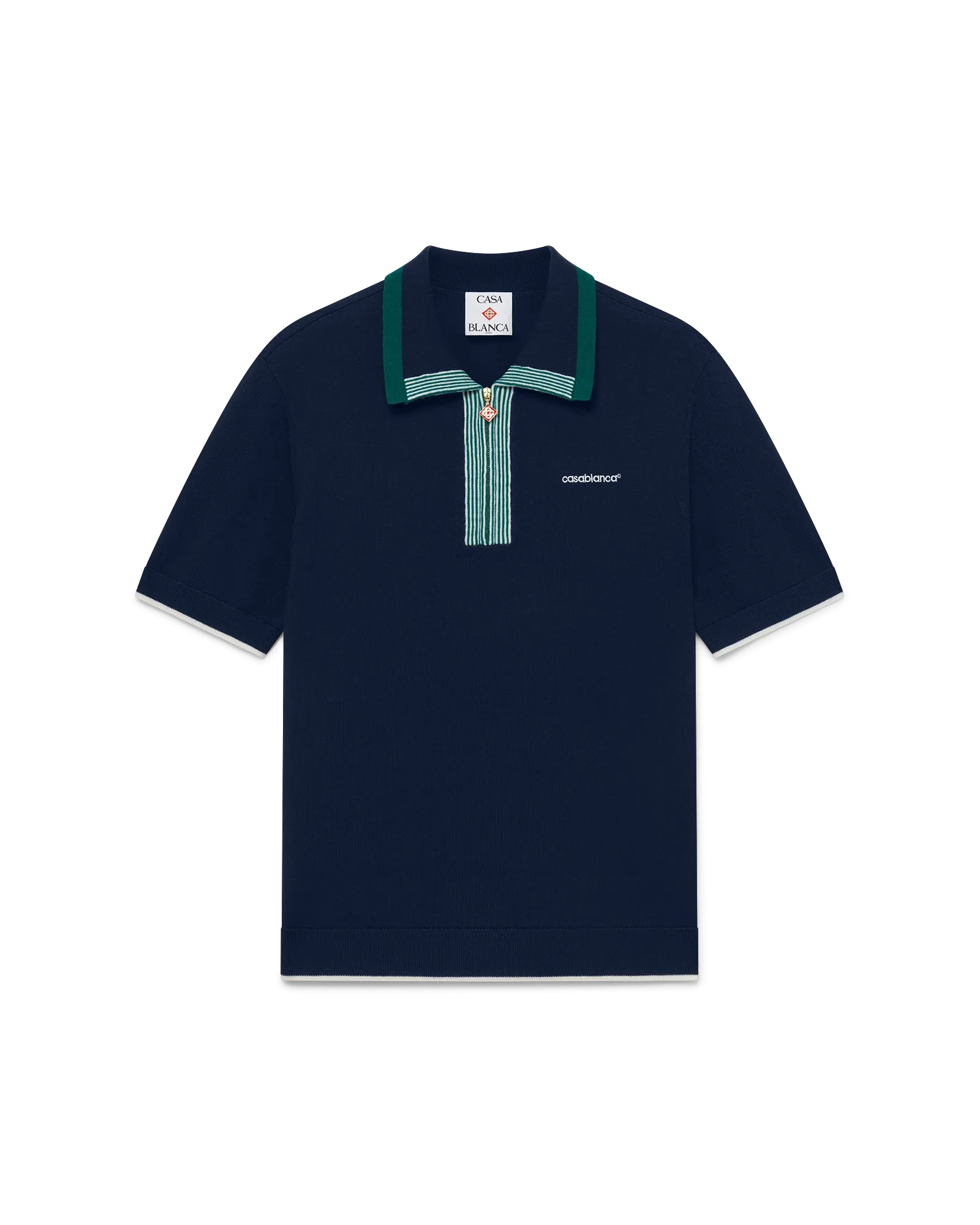 Knit Tennis Polo Shirt