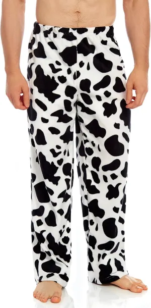 Leveret Men's Pajama Pants Fleece Lounge Sleep Pj Bottoms Christmas Pjs (Size XSmall-XXLarge)