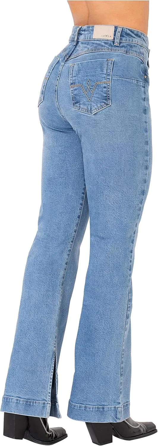 LOWLA Colombian Butt Lift Jeans for Women Pantalones Colombianos Levanta Cola