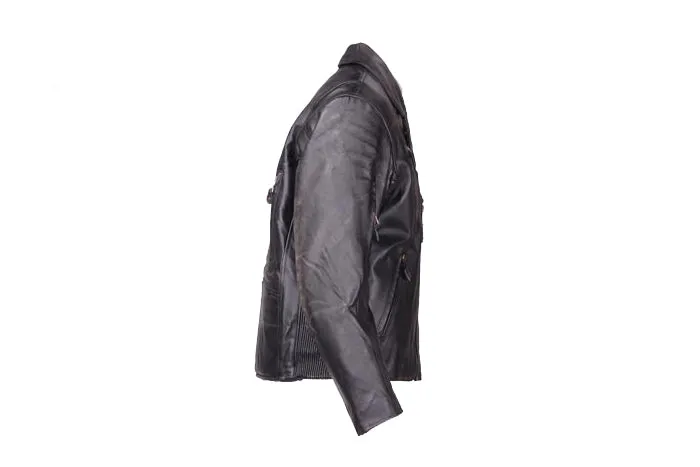Men's Leather Motorcycle Jacket