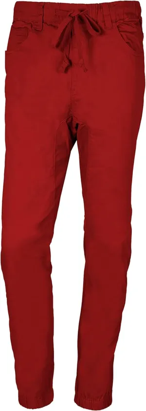 Minimal Apparel Men's Trendy Harem Twill Slim Fit Jogger Pants, DC-Burgundy, XX-Large