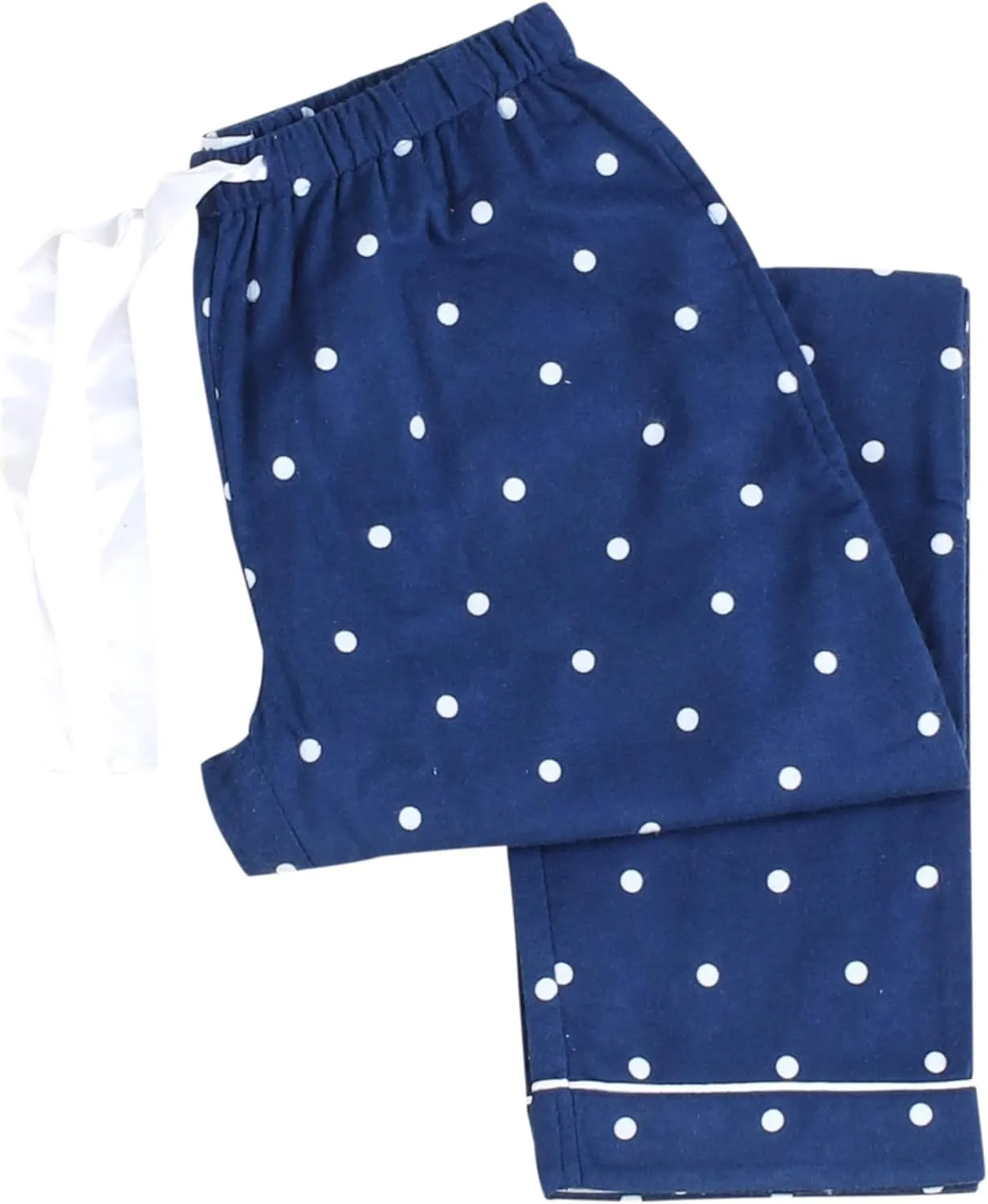 PajamaMania Women's Cotton Flannel Pajama PJ Pants with Pockets