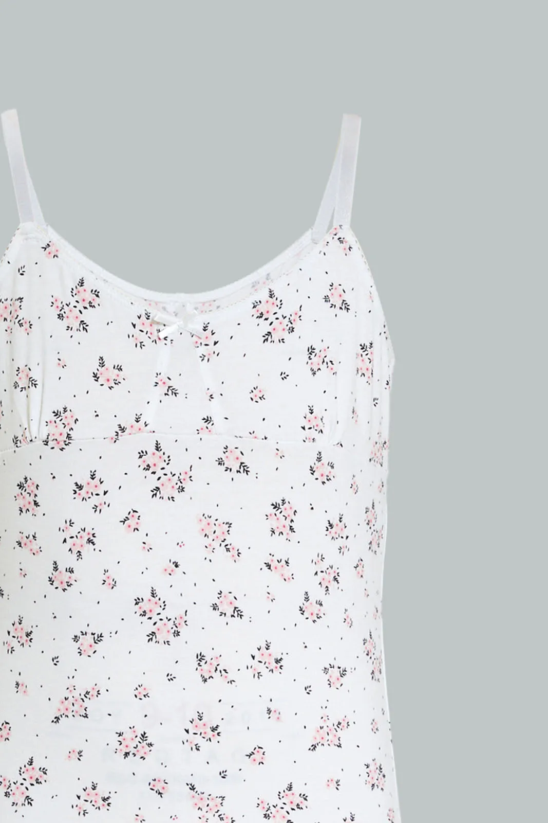 Pink/White Floral Cami Set (Pack of 2)