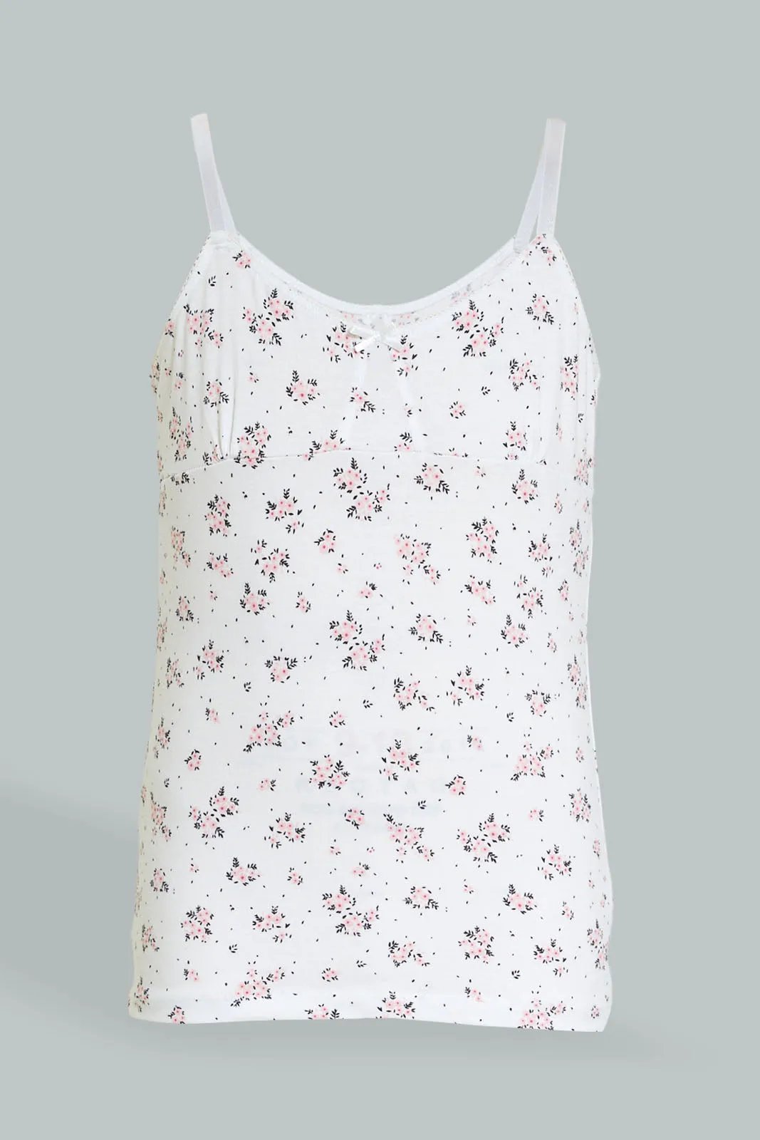 Pink/White Floral Cami Set (Pack of 2)