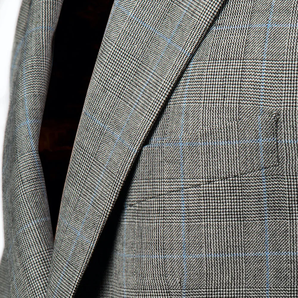 Prince of Wales Superfine Wool Jacket