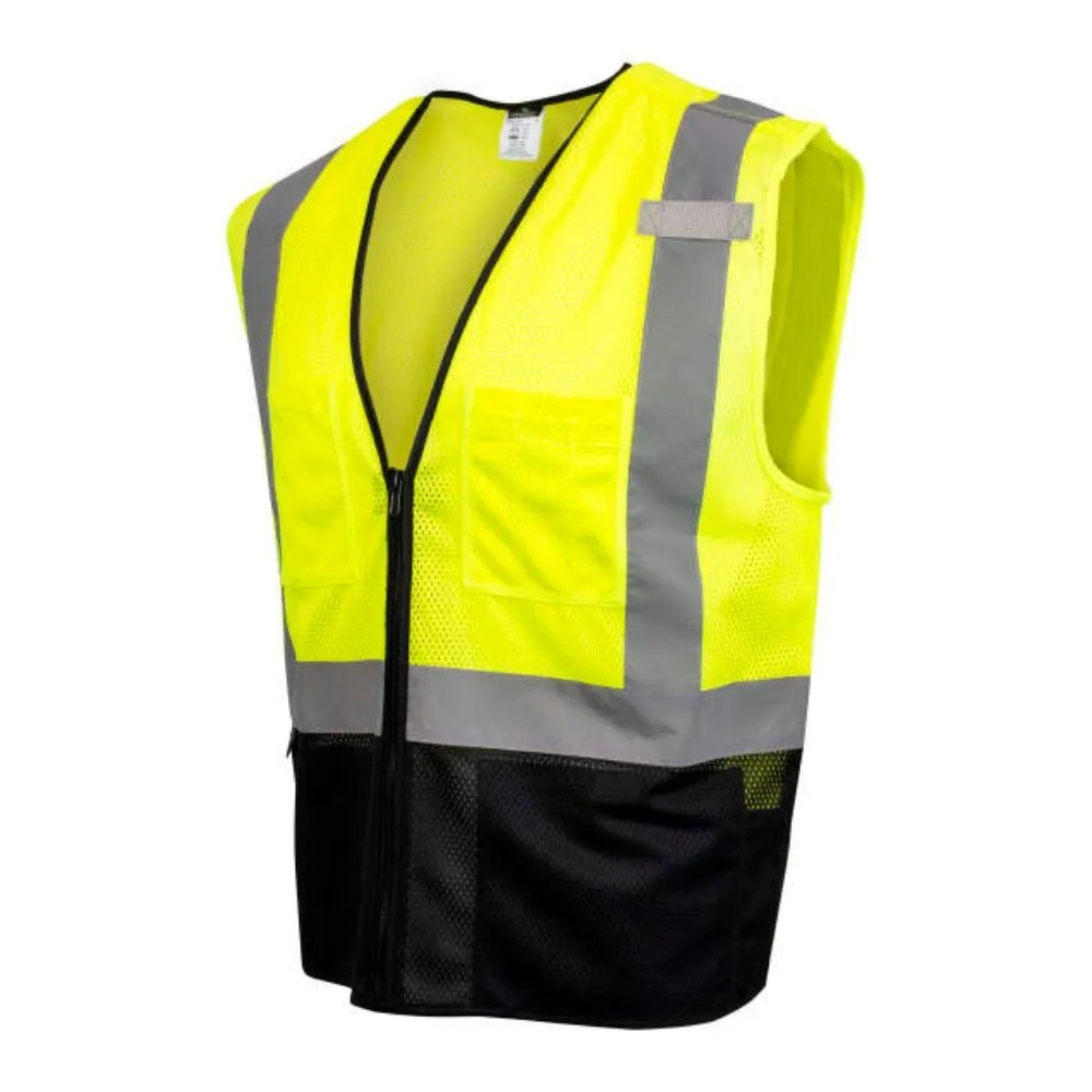 Radians SV54B, Class 2 Mesh Safety Vest, Black Bottom