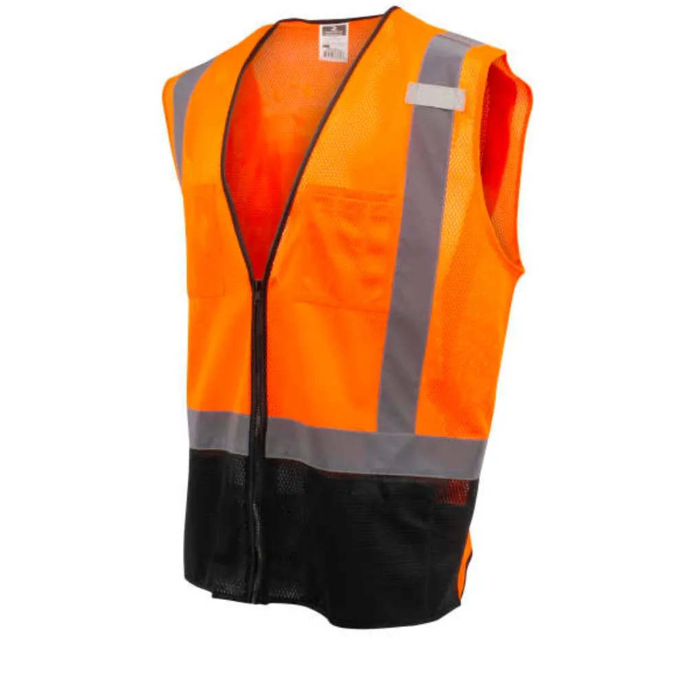 Radians SV54B, Class 2 Mesh Safety Vest, Black Bottom