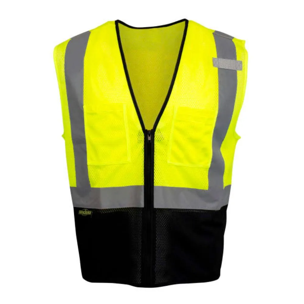 Radians SV54B, Class 2 Mesh Safety Vest, Black Bottom