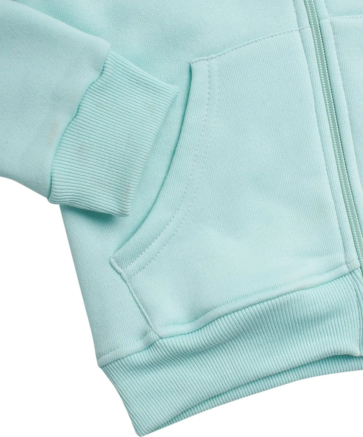 Real Love Girls' Jog Set - 2 Piece Soft Fleece Zip Up Hoodie and Flare Cargo Pants - Activewear Set for Girls (Sizes: 7-16)