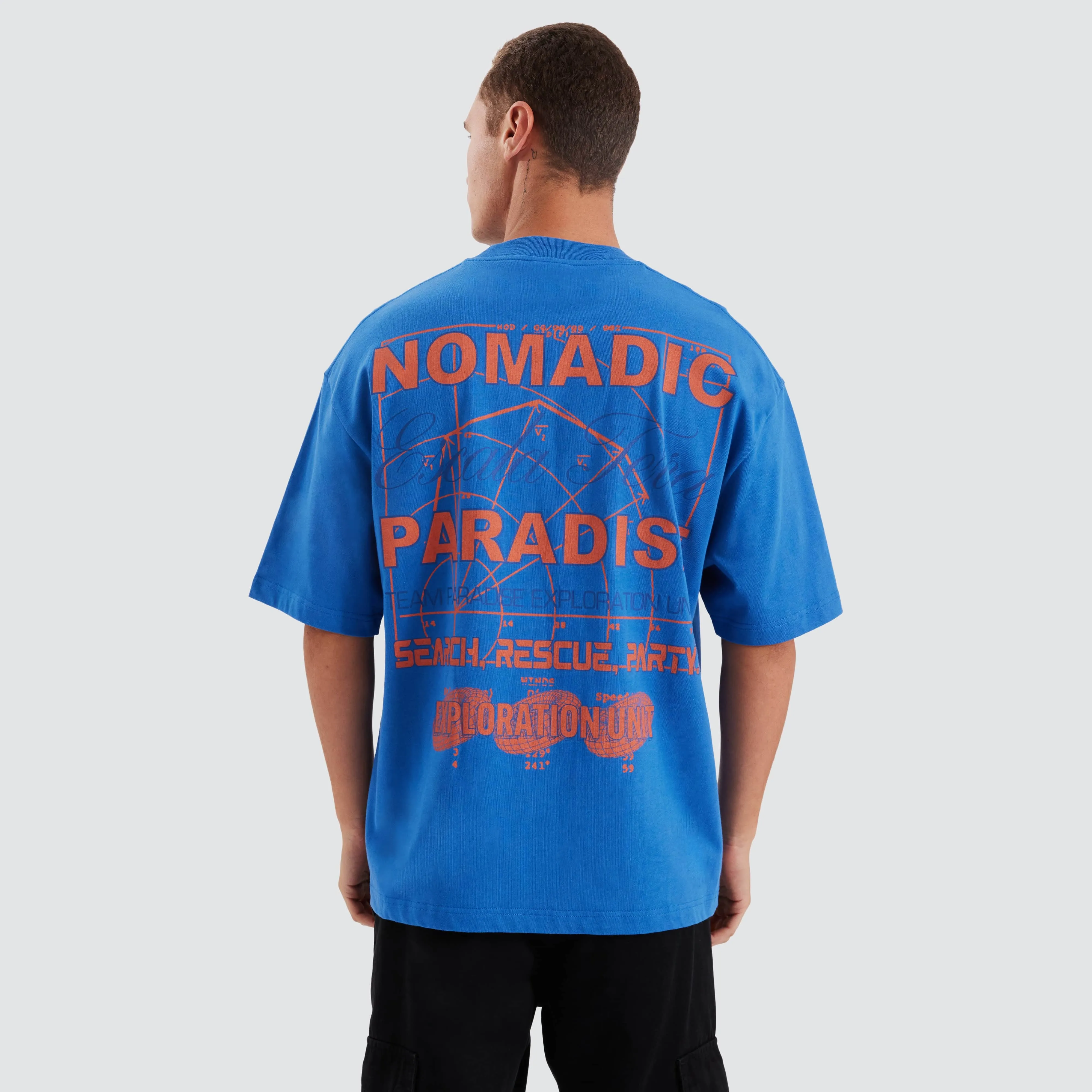 Rescue Street Tee Greece Blue