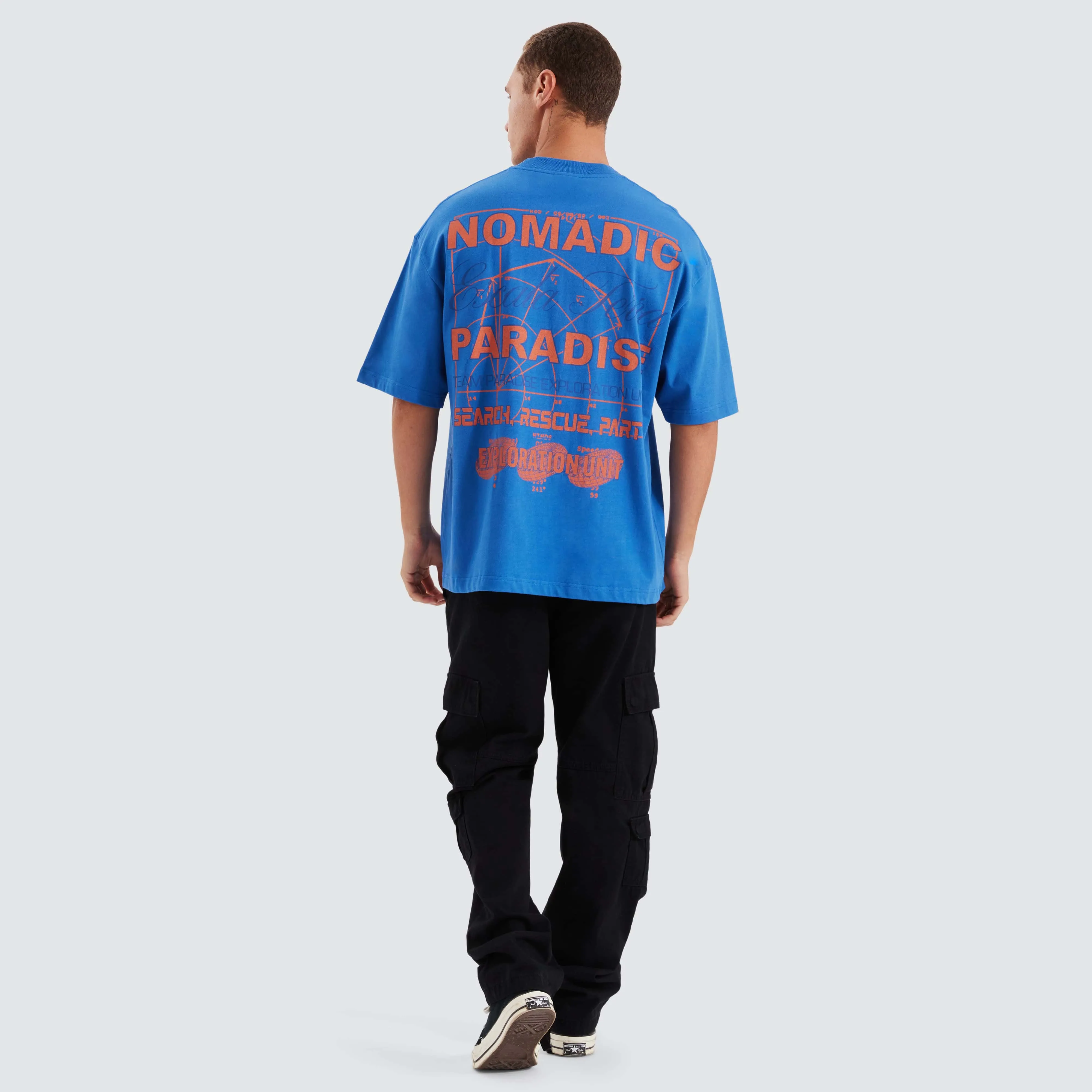 Rescue Street Tee Greece Blue