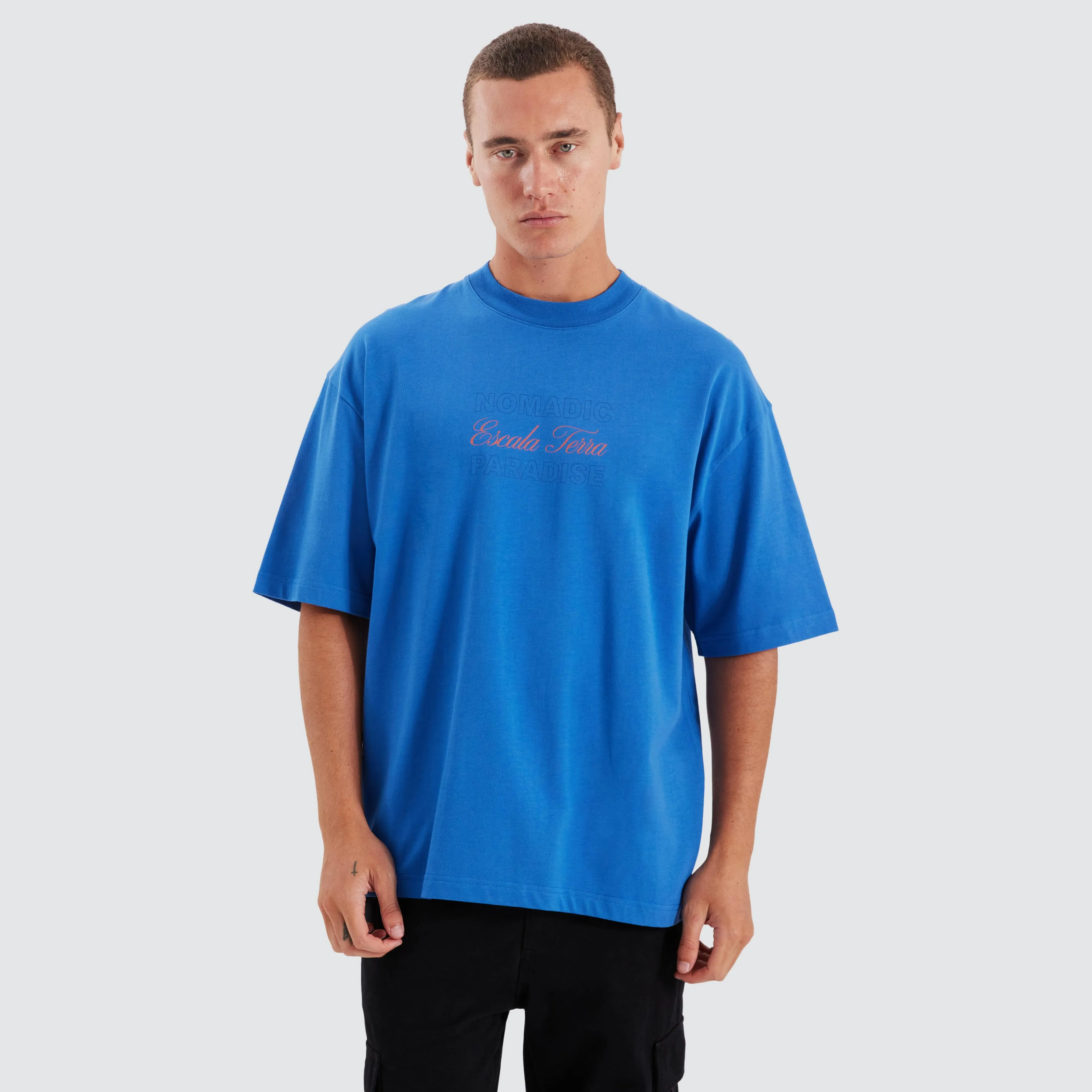 Rescue Street Tee Greece Blue
