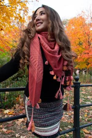 Scarf With Tassels