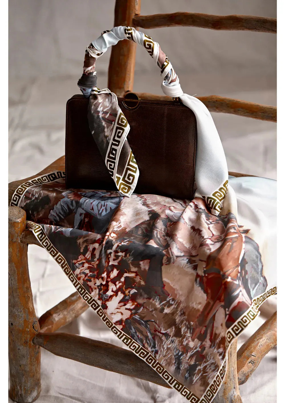 Silk Scarf | Cowboy Camp