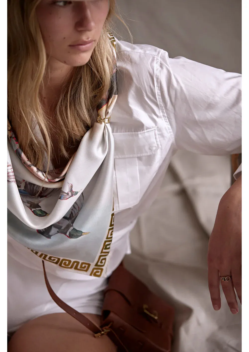 Silk Scarf | Cowboy Camp