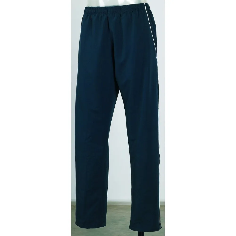 Tombo Teamsport Kids Open Hem Lined Piped Training Pants Joggers TL69B