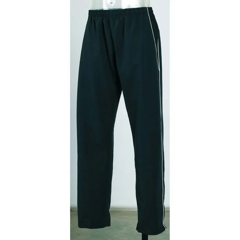 Tombo Teamsport Kids Open Hem Lined Piped Training Pants Joggers TL69B