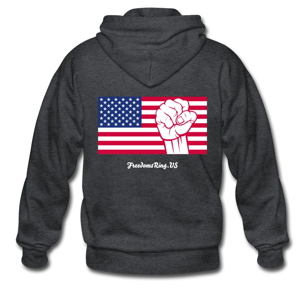 USA STRONG - Gildan Heavy Blend Adult Zip Hoodie