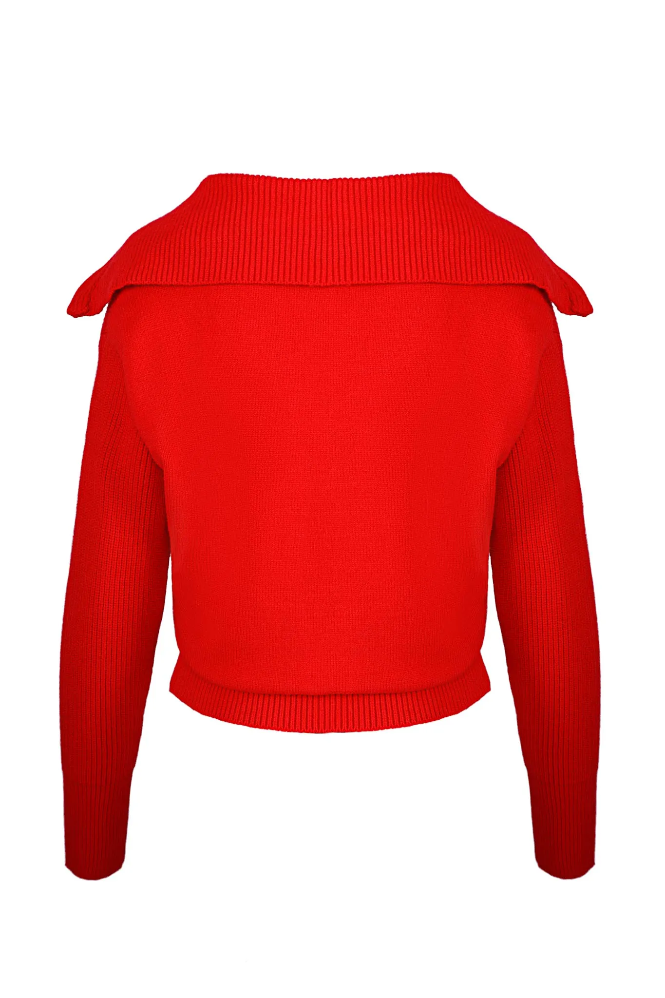 WIDE COLLAR JUMPER