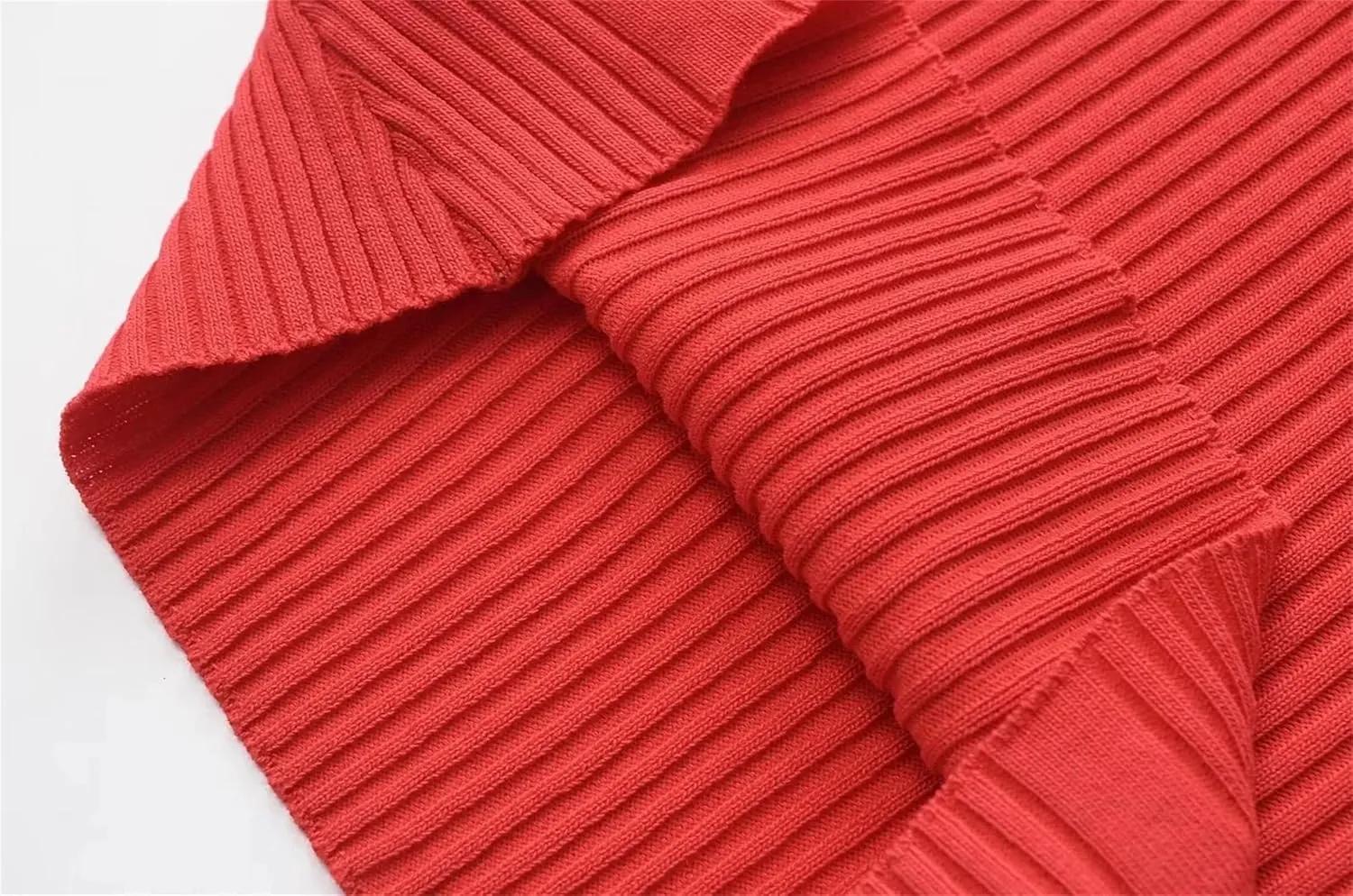 Women's Solid Color Knitted Camisole Casual Slim Fit Elastic Square Neck Tank Top